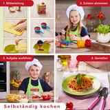 Band 6 "Gesund & Lecker" Familien-Kochbuch inkl. 5-teiliges Messbecher-Set (lose gepackt)