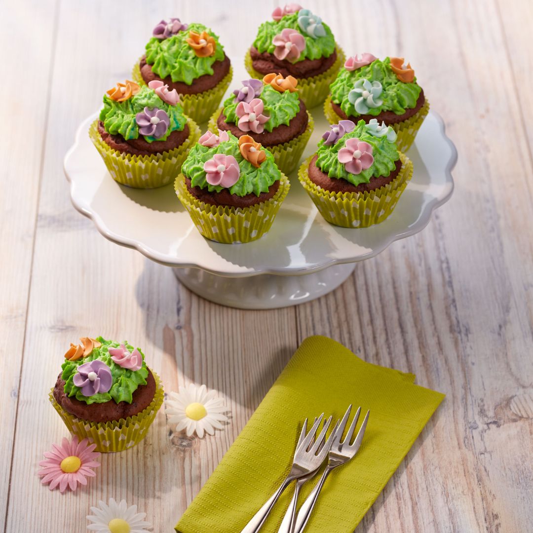 Backkurs für Kinder: Blumenwiese Cup Cakes, 29. April 2026 15:00 - 17:00 Uhr