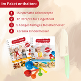 Kochset: Zwei Bücher & Kindermesser im Sparpaket