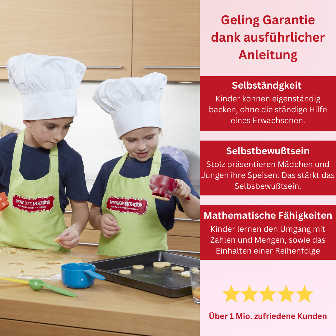 Band 3 "Plätzchen, Kekse, Cookies & Co." Backbuch inkl. 3-teiliges Messbecher-Set mit Ausstechern