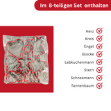 Ausstechformen für Kinder 8-teilig - Kinderleichte Becherküche