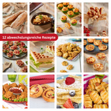 Band 4 "Kleine Gerichte ganz groß!" - Backbuch ohne Messbecher-Set