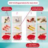 Kochset: Zwei Bücher & Kindermesser im Sparpaket