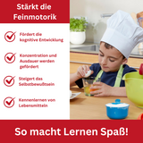 Band 8 "Kreative Motivkuchen" Backbuch inkl. 5-teiliges Messbecher-Set