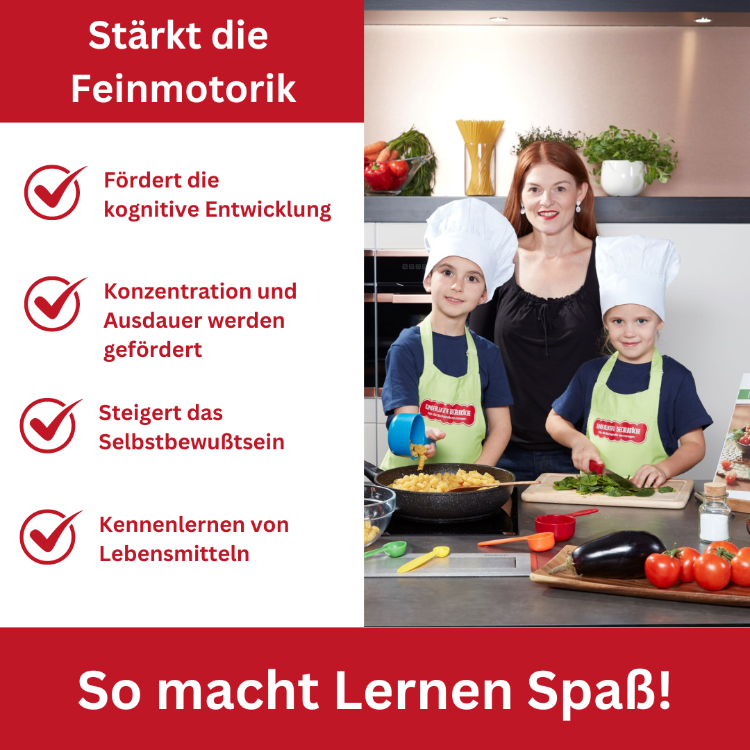 Das Kochspaß-Paket 3 Kochbücher + 5-teiliges Messbecherset