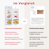 Band 3 "Plätzchen, Kekse, Cookies & Co." Backbuch inkl. 3-teiliges Messbecher-Set mit Ausstechern (lose gepackt)