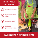 Ausstechformen für Kinder 8-teilig - Kinderleichte Becherküche