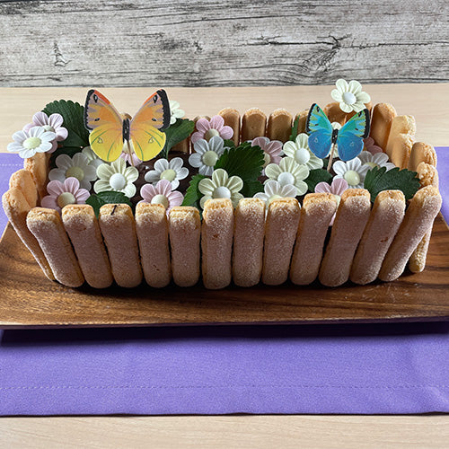 Blumenkasten Kuchen - mit Kindern Backen