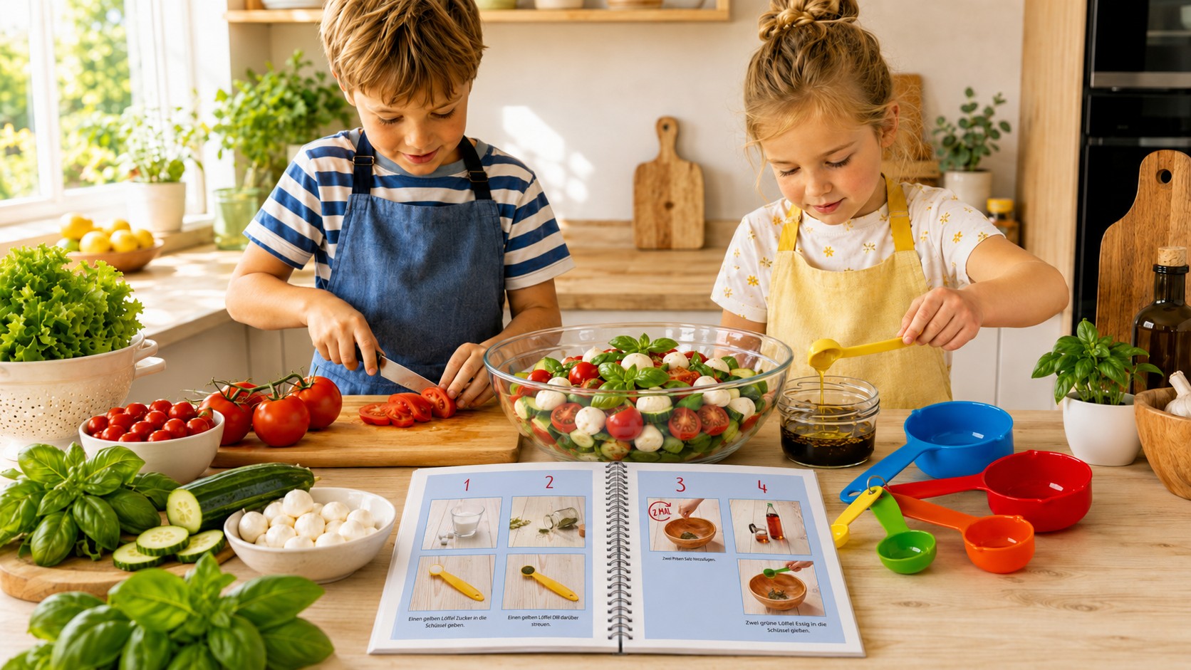 Sommerrezepte für Kinder: einfache Gerichte für warme Tage