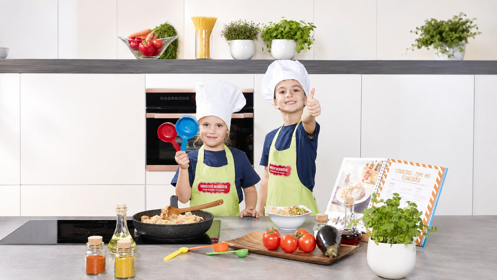 Selbstvertrauen bei Kindern stärken durch Kochen mit der Becherküche