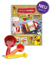 Band 10 "Back Bunt mit den HARIBO Goldbären", inkl. 3-teiligem Messbecher-Set