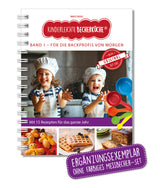 Band 1 "Für die Backprofis von morgen" - Backbuch ohne Messbecher-Set