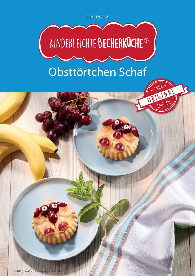 Obsttörtchen Schaf