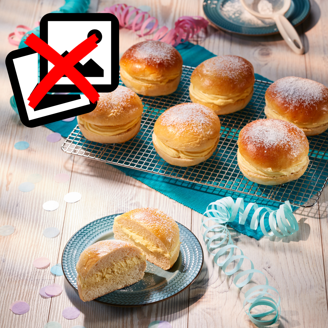 Berliner aus dem Backofen mit Vanillecreme