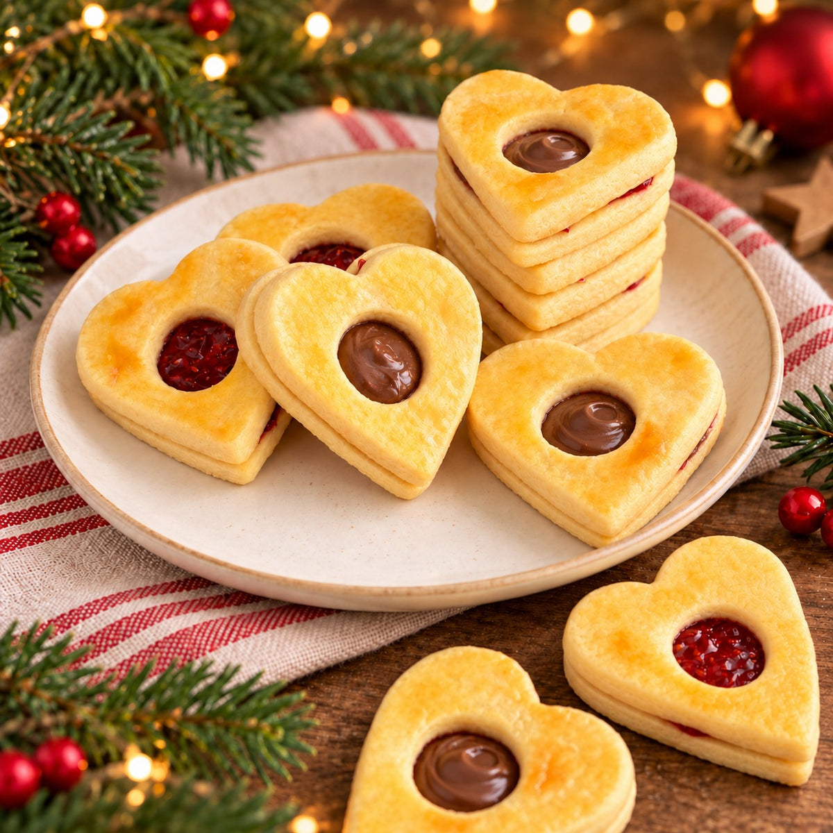 Backkurs für Kinder: Gefüllte Weihnachtsherzen, 2. Dezember 2026 15:00 - 17:00 Uhr