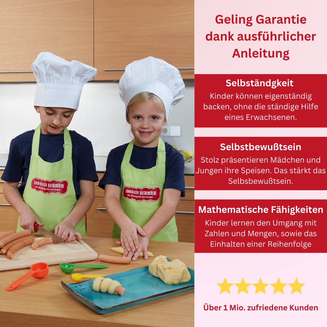 Band 4 "Kleine Gerichte ganz groß!" Backbuch inkl. 3-teiliges Messbecher-Set