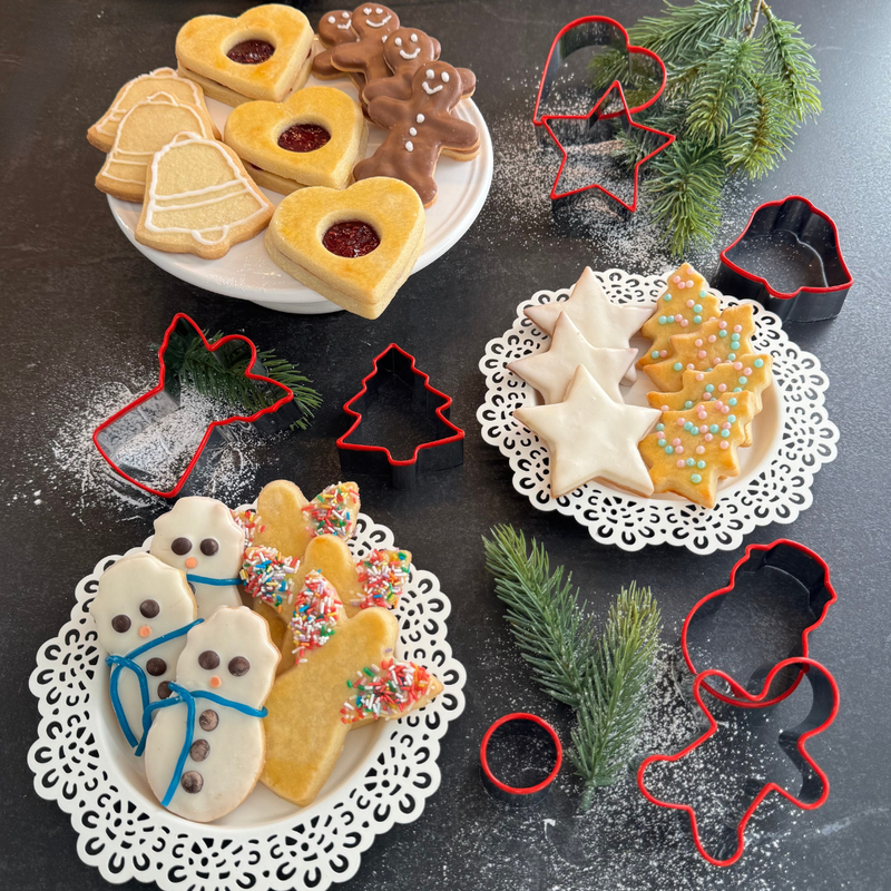 Ausstechformen für Kinder 8-teilig - Kinderleichte Becherküche