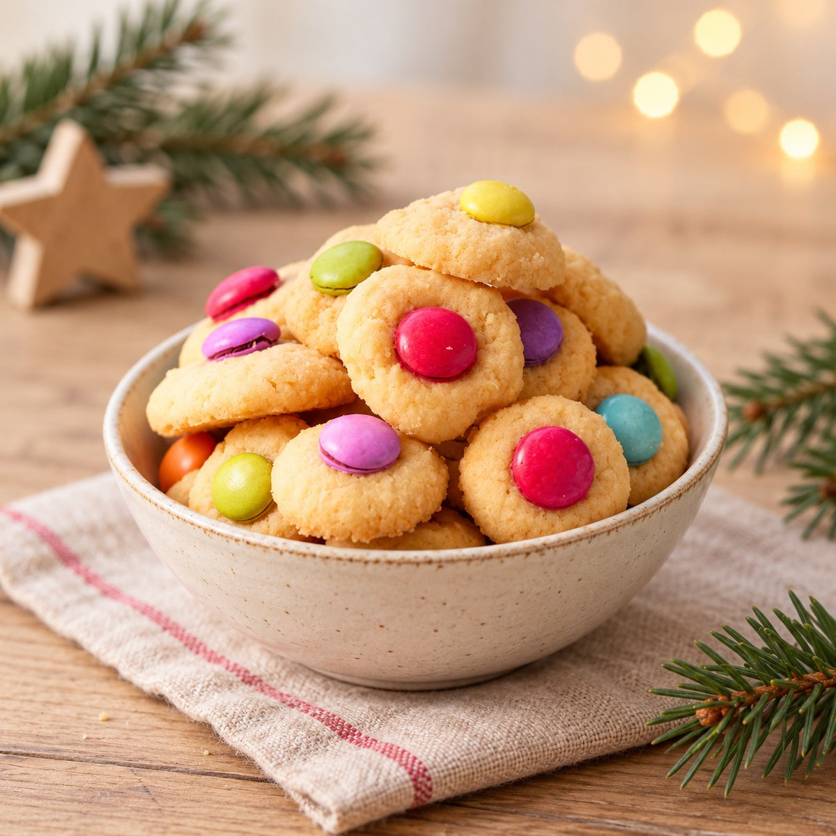 Backkurs für Kinder: Schokolinsen-Plätzchen, 18. November 2026 15:00 - 17:00 Uhr