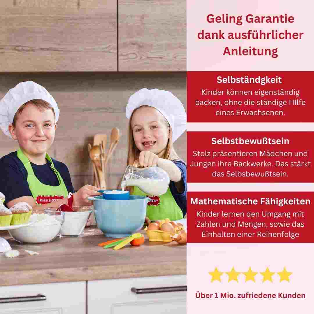 Das Küchen-Trio inkl. 2 Messbecher-Sets