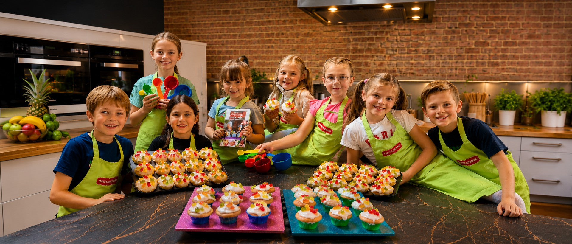 Kindergeburtstag in Freiburg – Backparty für Kinder mit der Kinderleichten Becherküche