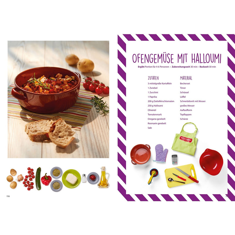 Band 6 "Gesund & Lecker" Familien-Kochbuch inkl. 5-teiliges Messbecher-Set (lose gepackt)