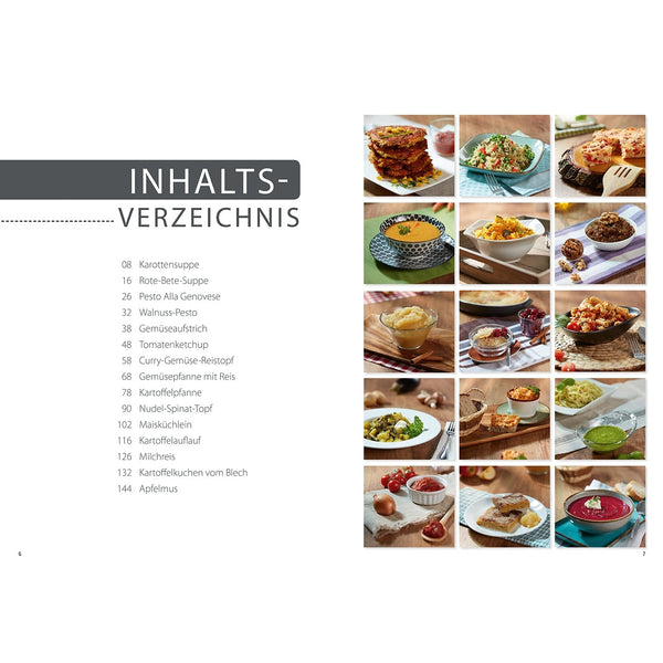 Band 7 "Vegetarisch" - Familien-Kochbuch ohne Messbecher-Set