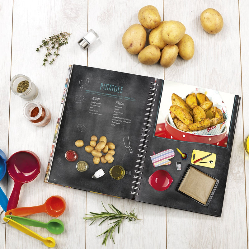Band 5 "Ofen-Rezepte für die ganze Familie" Familien-Kochbuch inkl. 5-teiliges Messbecher-Set