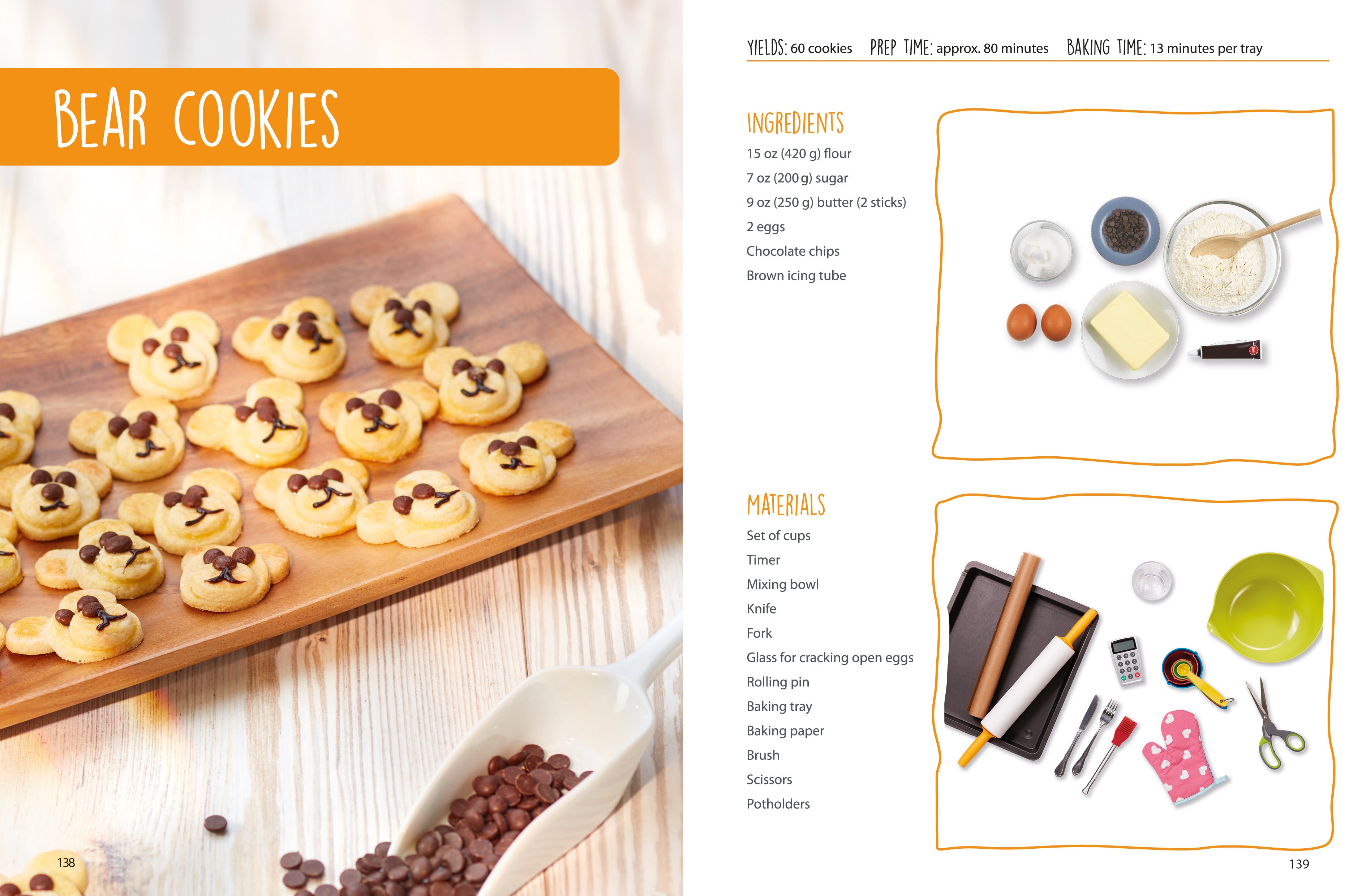 Baking with Kids - Part 1, Baking set incl. 5 colorful measuring cups (English)