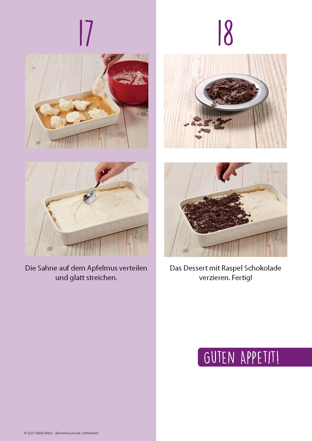 Apfelmus Dessert