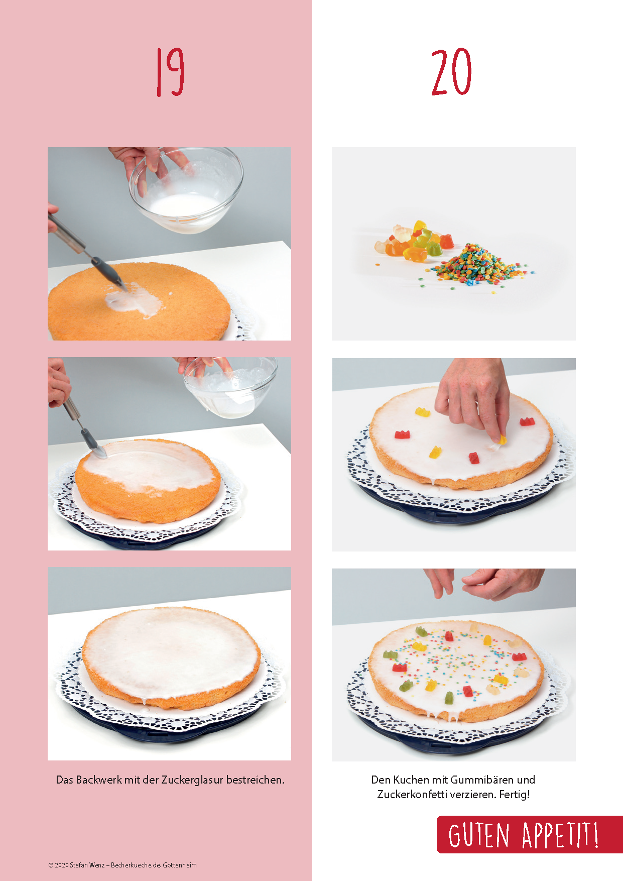 Biskuitboden Rezept für Kinder als kostenloser Download