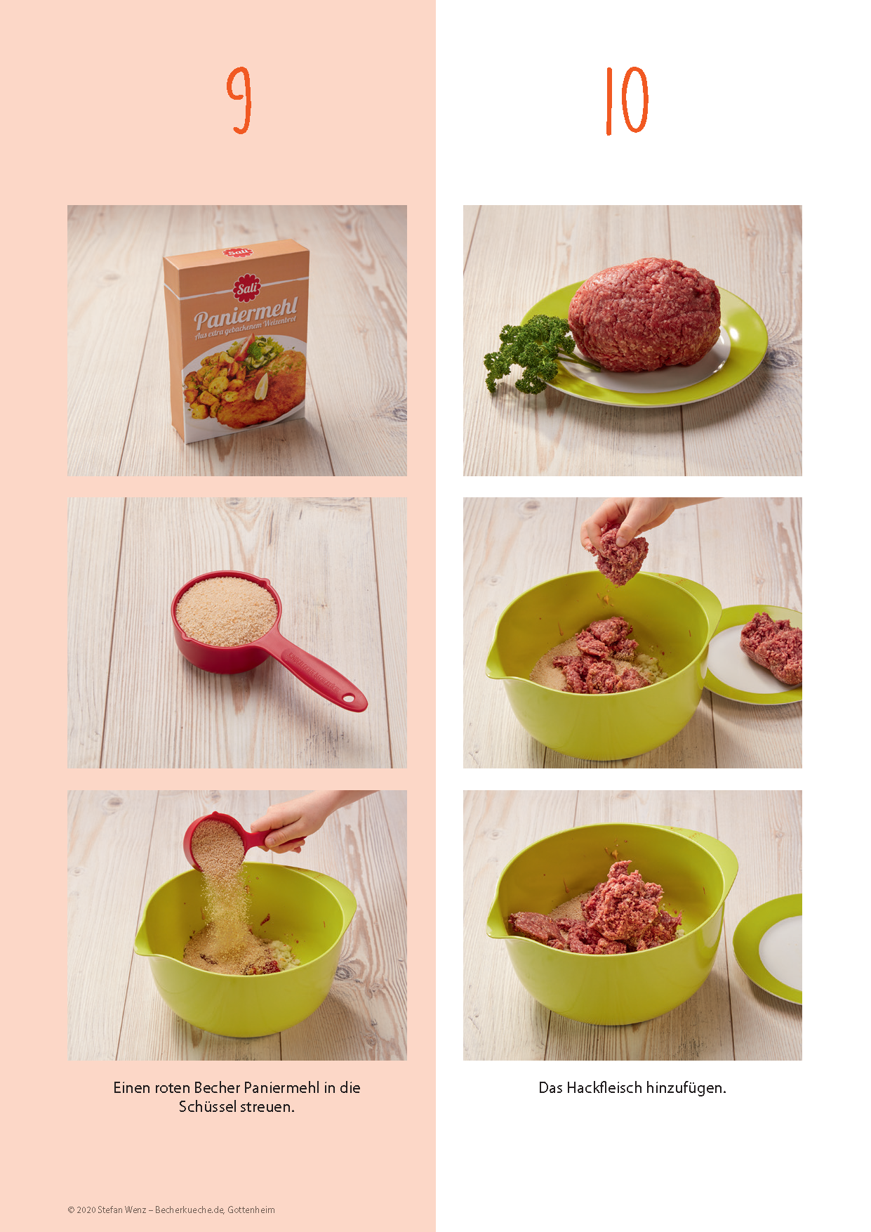 Frikadellen vom Blech