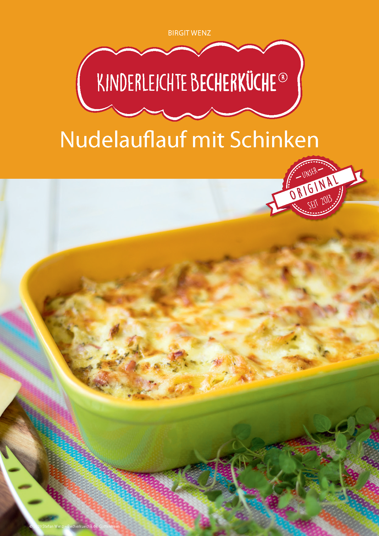 Nudelauflauf mit Schinken