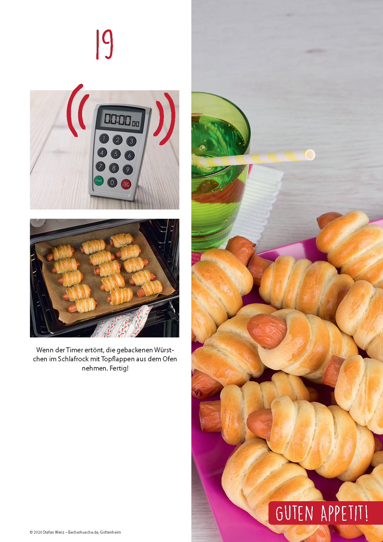 Würstchen im Schlafrock