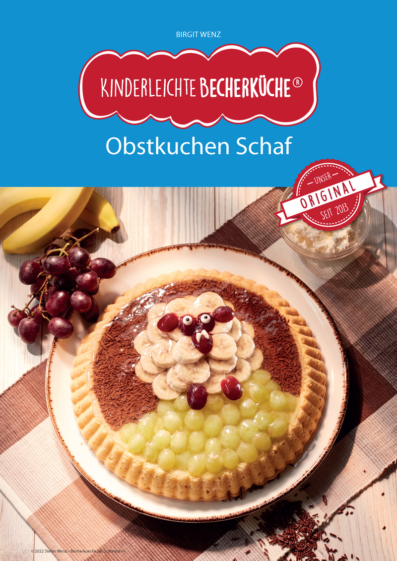 Obstkuchen Schaf