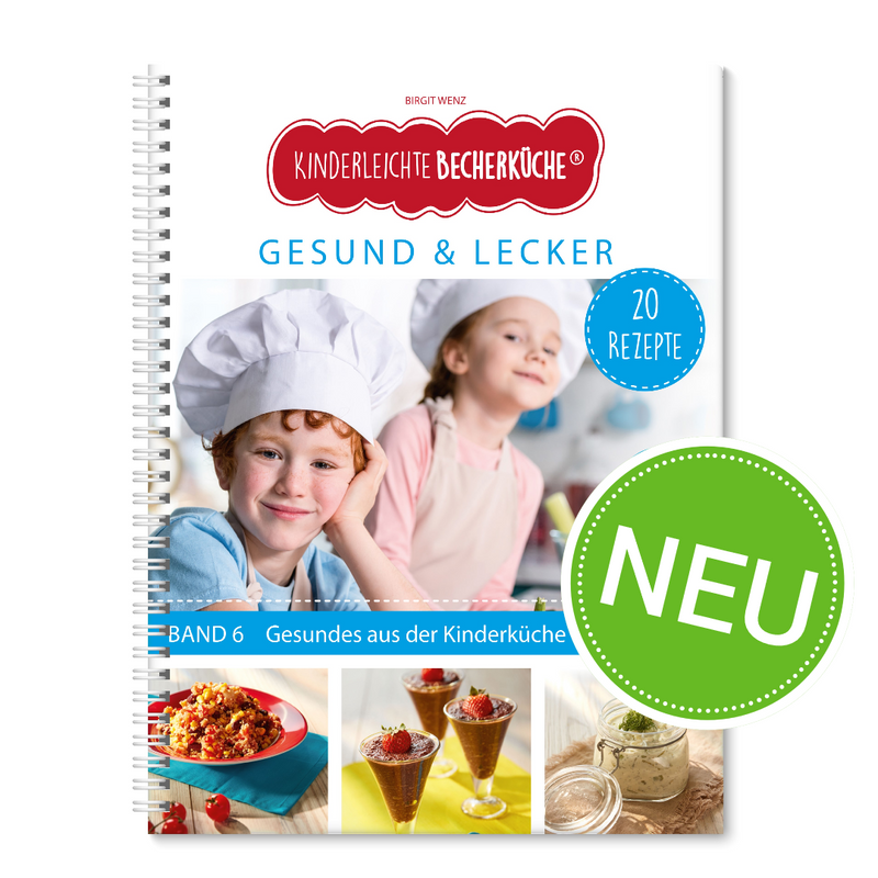 Band 6 "Gesund & Lecker" - Familien-Kochbuch ohne Messbecher-Set